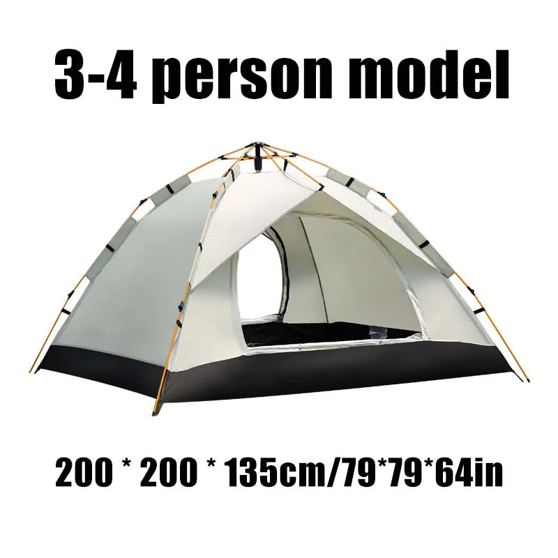 Automatic Quick-opening Tent Outdoor Self-driving Travel Camping Tent Rainproof Sunshine-proof T
