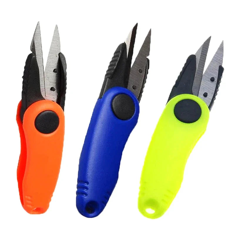 Quick Knot Tool Shrimp Shape Foldable Fishing Scissors