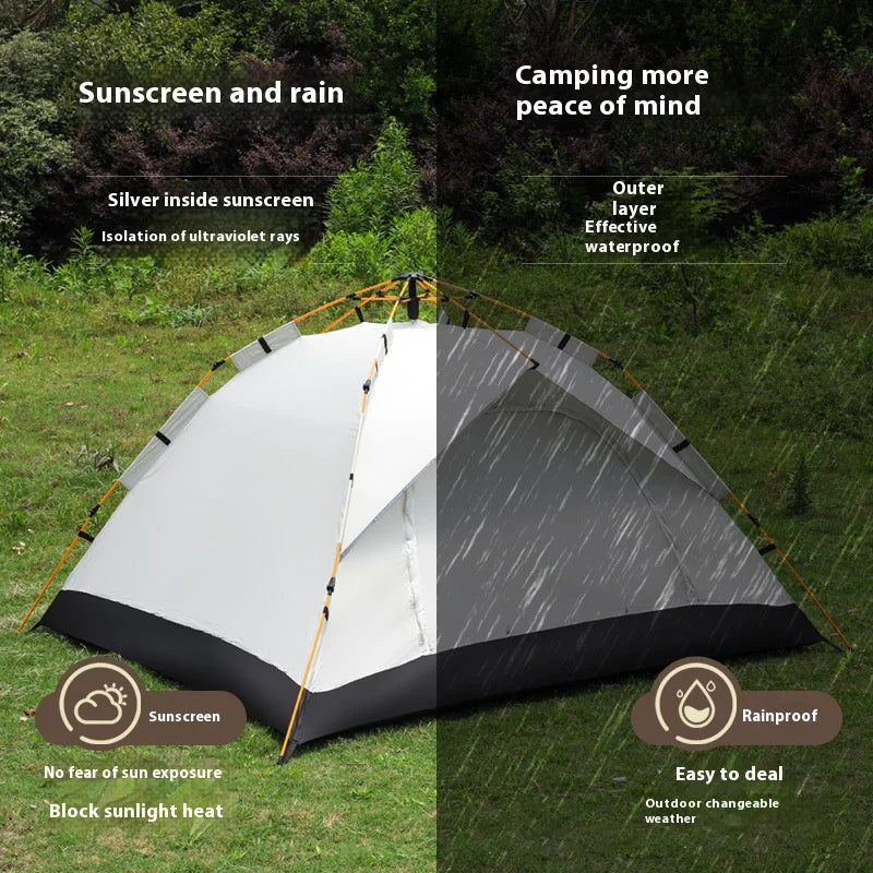 Automatic Quick-opening Tent Outdoor Self-driving Travel Camping Tent Rainproof Sunshine-proof T